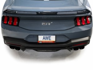 Ford Mustang Performance Exhaust - AWE Tuning - SwitchPath Cat Back - Diamond Black - 2024+